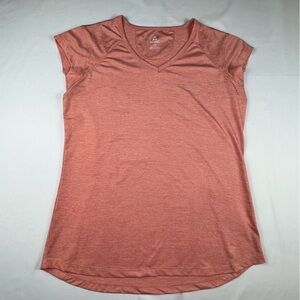 Ascend - Women’s Short Sleeve Shirt - Large - Peachy Orange.